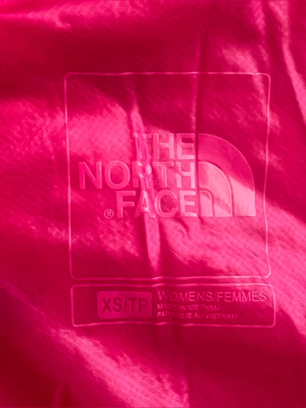The North Face Thermoball Vest SZ XS Hot Pink Gorpcore Travel Lightweight - Picture 8 of 11